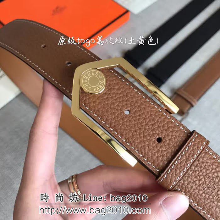 愛馬仕HERMES 2.0升級版 Hermes-LICOL BELT 官網同步 原版皮高端男士皮帶 HHG1538